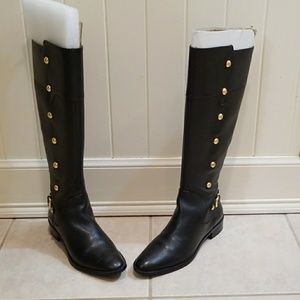 NWOT Michael Cors black leather boots